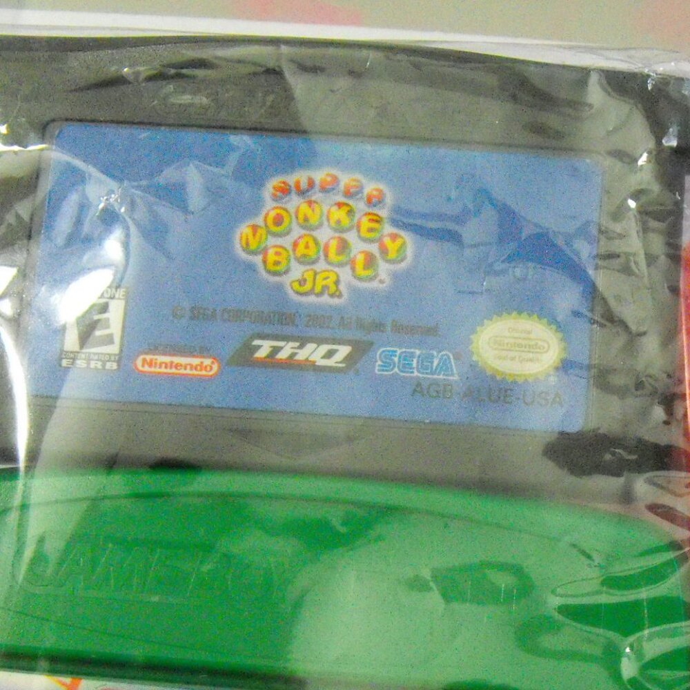 Gameboy Advance Games Super Monkey Ball Jr.